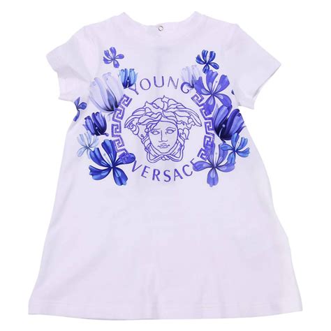 versace baby dressing gown|versace young dresses kids.